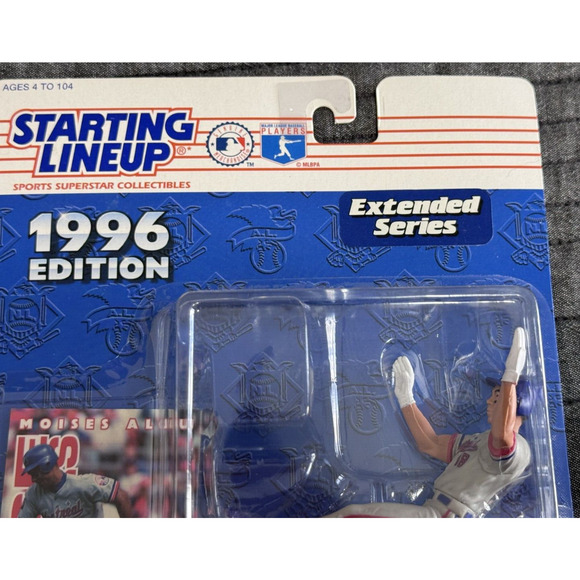 1996 Moises Alou MLB Montreal Expo Starting Lineup Figure Extended Series w Card - Picture 3 of 9